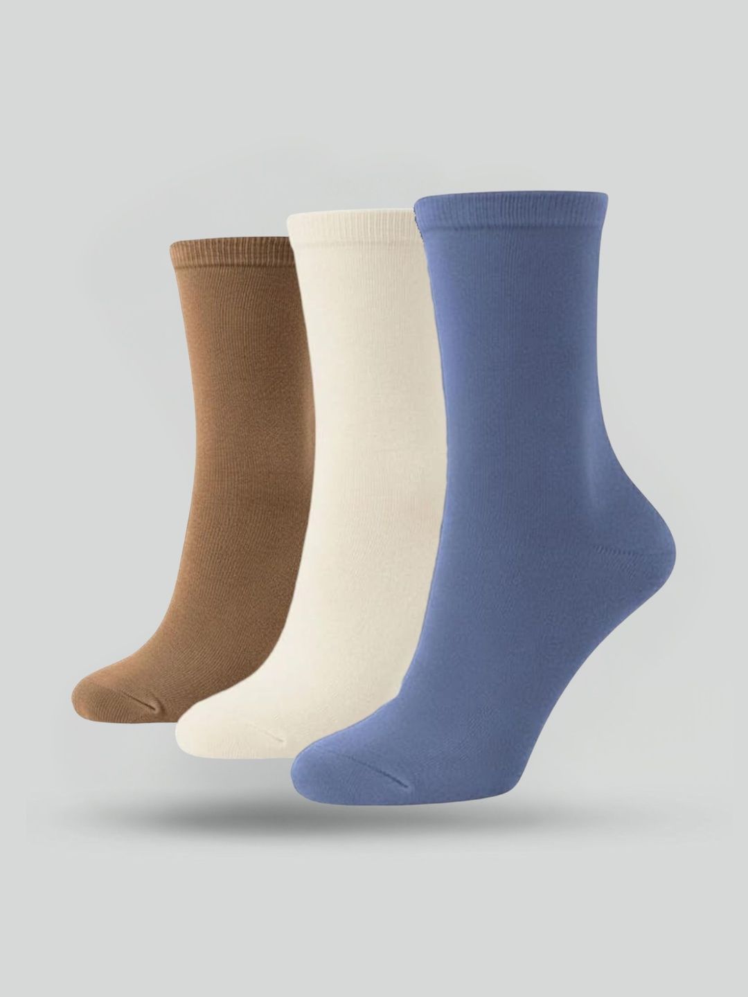 Sockscarving Men Pack Of 3 Bamboo Calf Length Socks