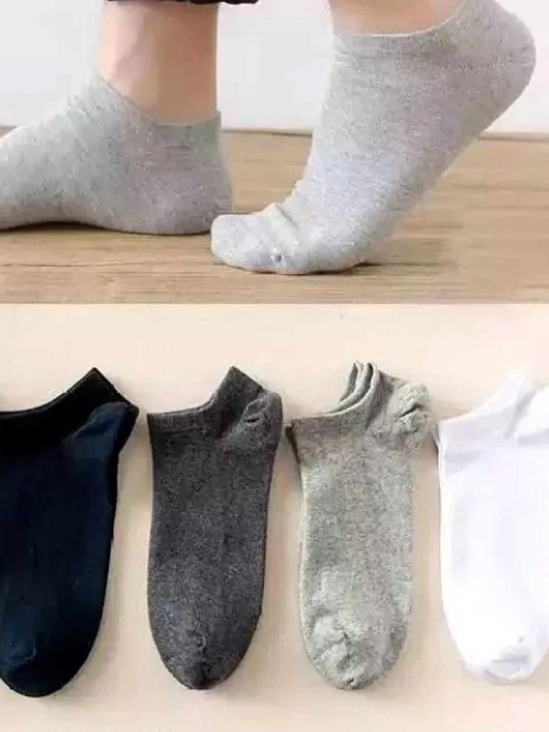 MERCEHIVE Men Pack of 5 Cotton Socks
