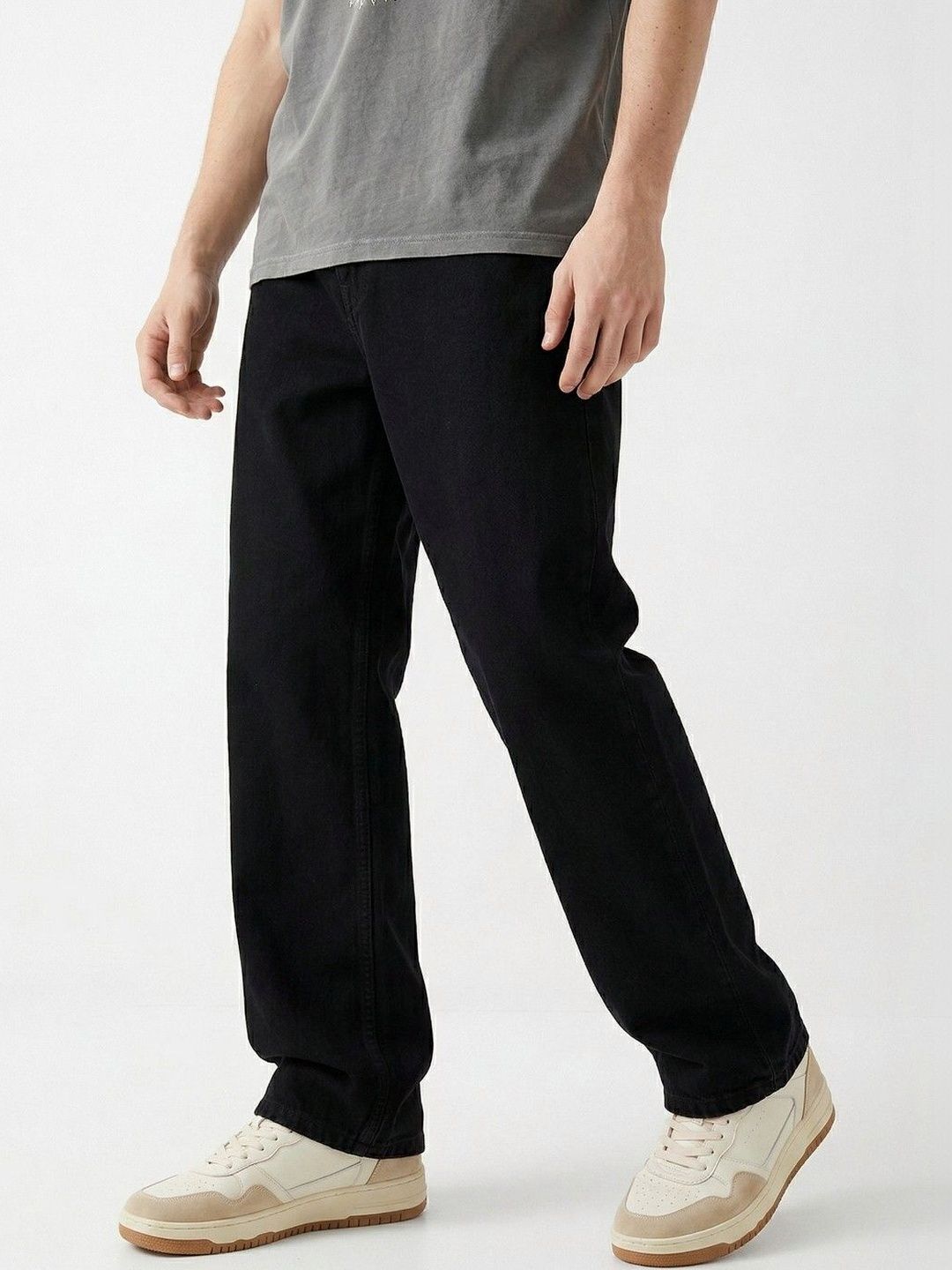 glitchez Men Relaxed Fit Mid-Rise Jeans