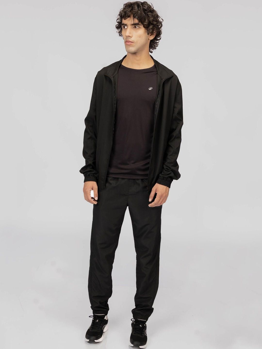 Decathlon Domyos - Men Black Breathable Gym Jacket