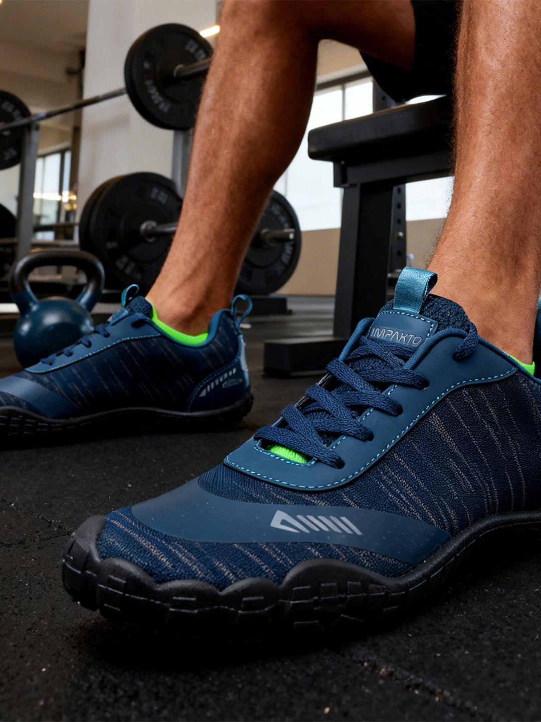 Impakto Barefoot Rooted Big Toe Box - Cross Training, Gym, Running, Walking Shoes for Men
