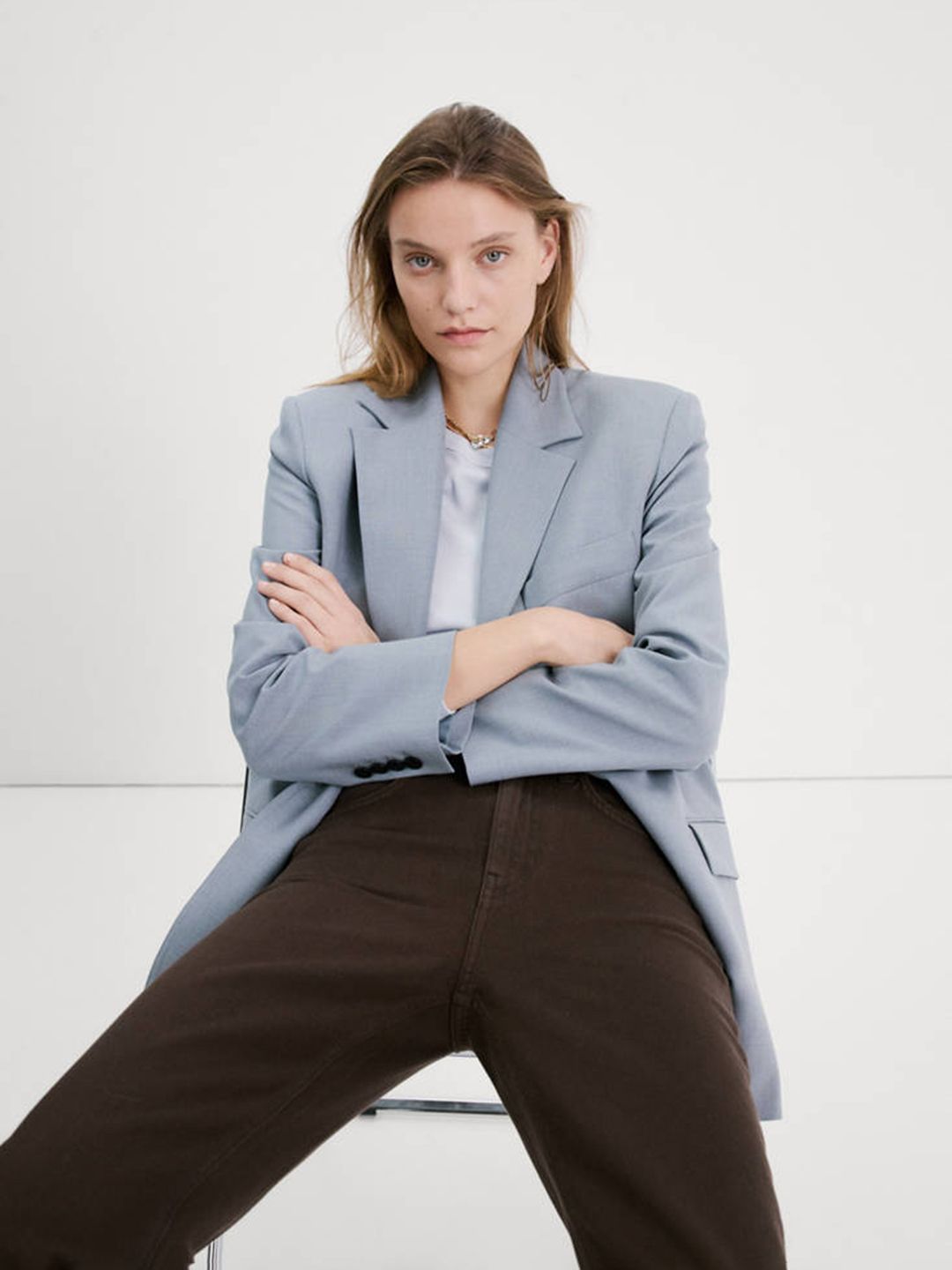 Matilda Pure Cotton Straight Fit High-Rise Jeans