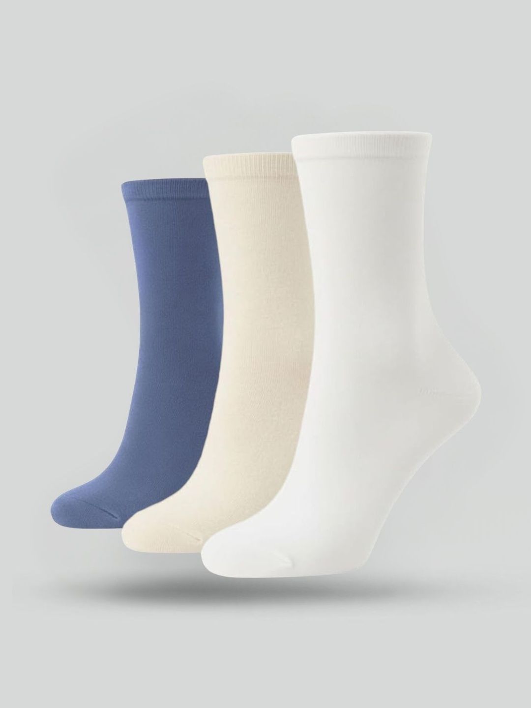 Sockscarving Men Pack Of 3 Bamboo Calf Length Socks