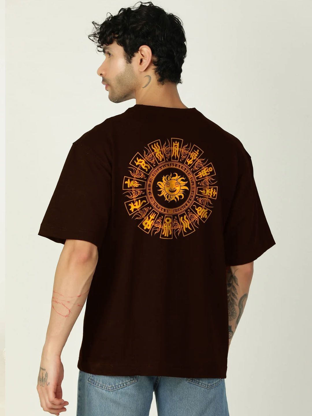 Kook N Keech Men Printed Pure Cotton Bio Finish T-shirt