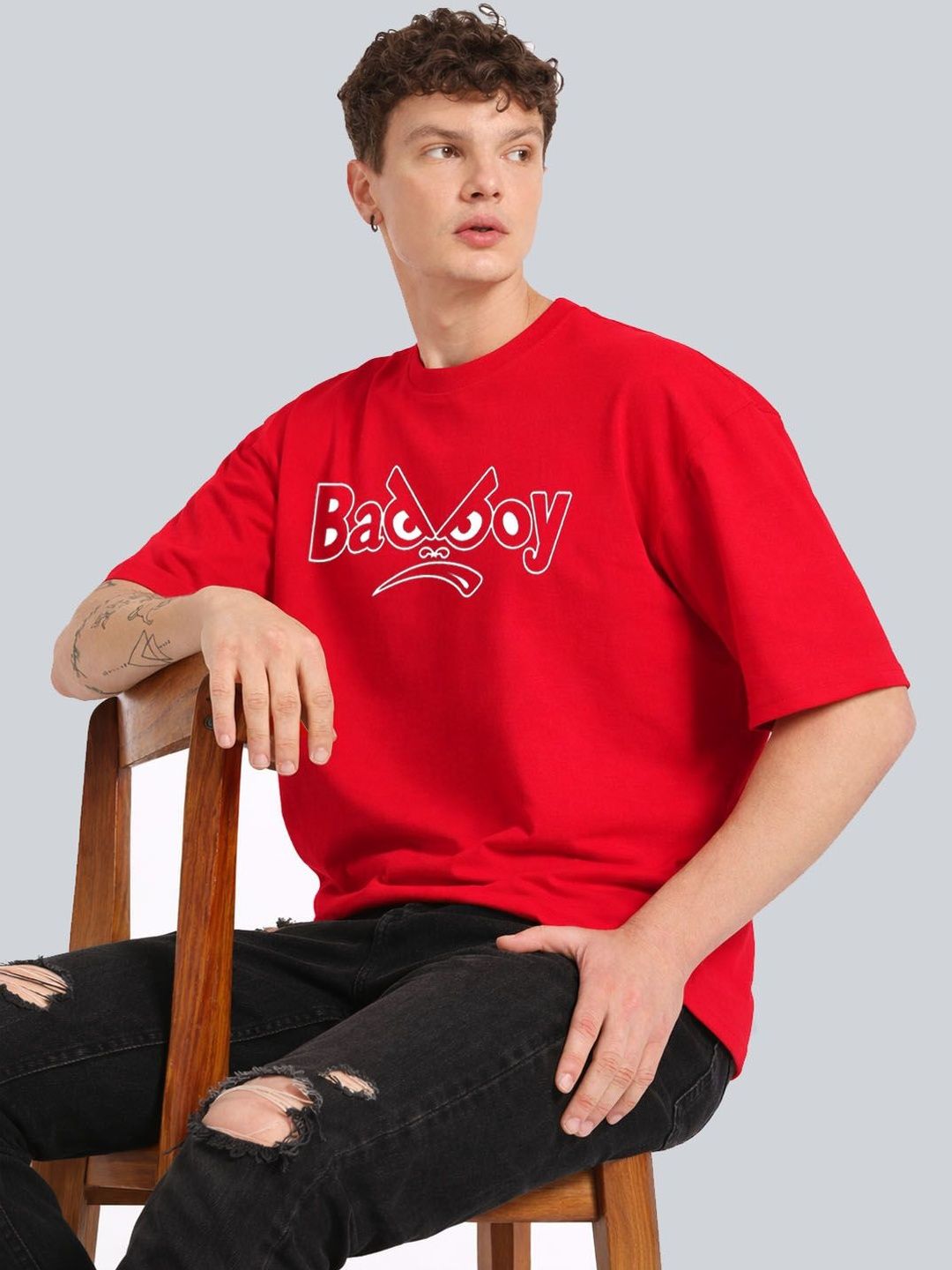 Kook N Keech Men Printed Pure Cotton Bio Finish T-shirt