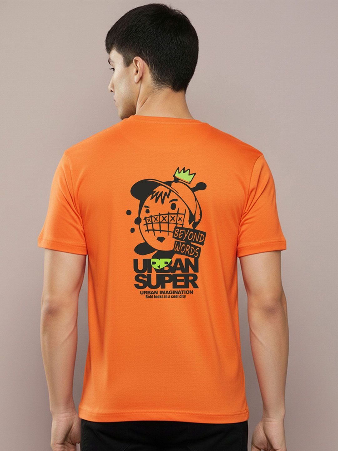 MINISTRY OF FRIENDS Men Typography Printed T-shirt