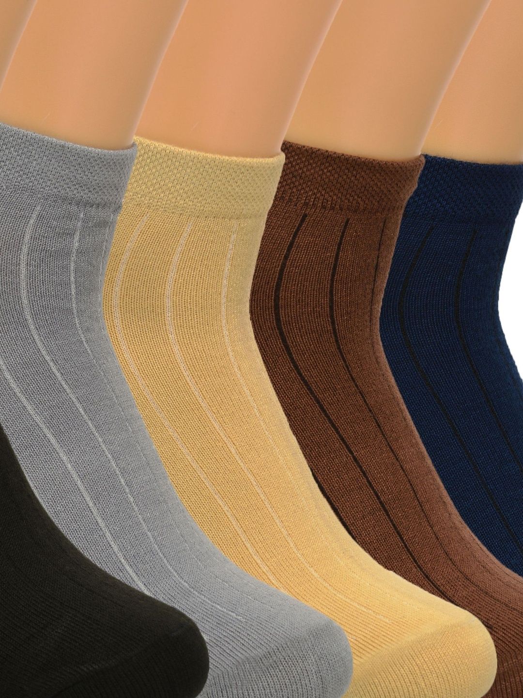 MERCEHIVE Men Pack of 5 Cotton Socks
