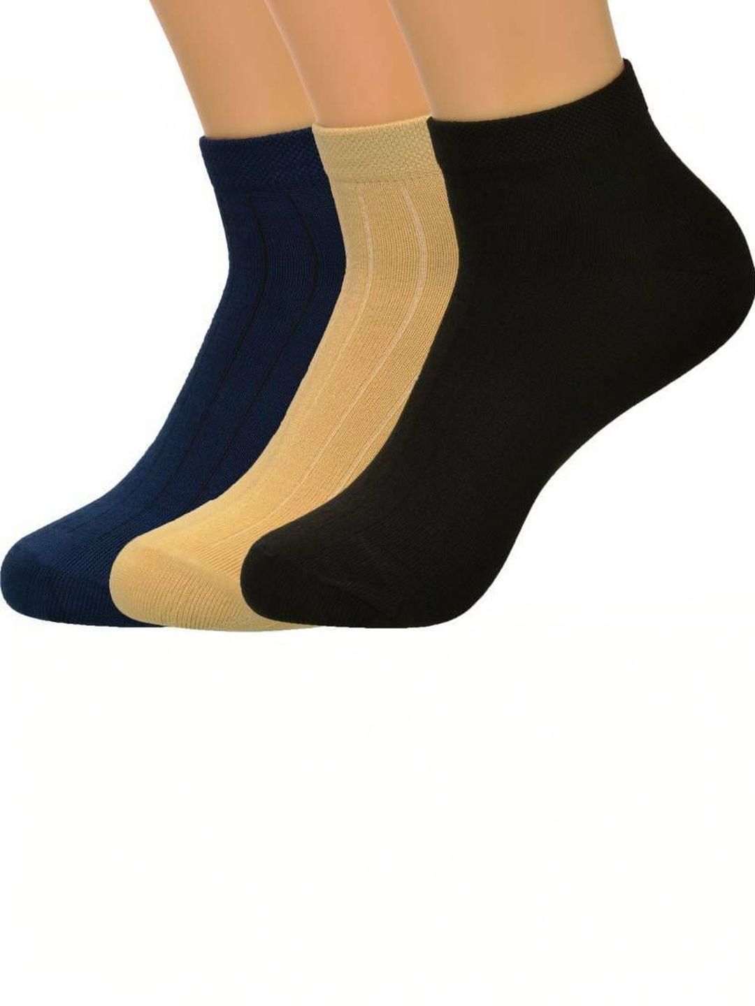 MERCEHIVE Men Pack of 3 Cotton Socks