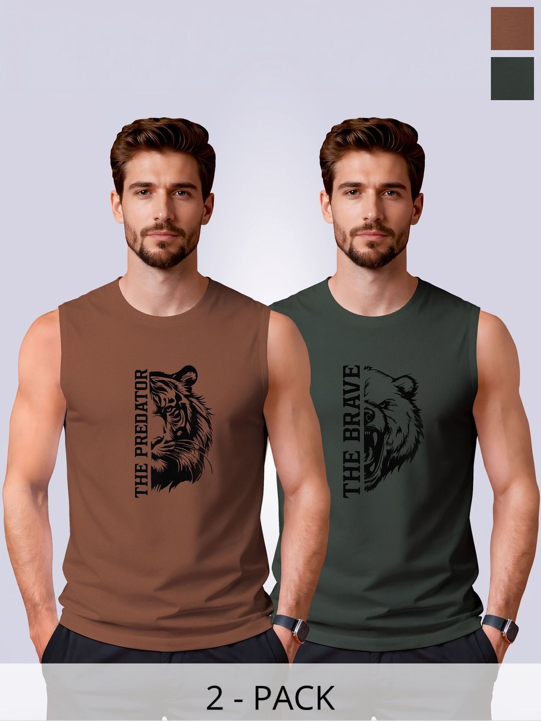 I&D Men 2 Printed T-shirt