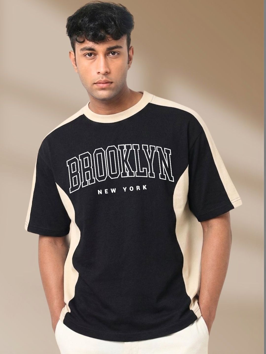 Cool Plus Men Typography Printed T-shirt