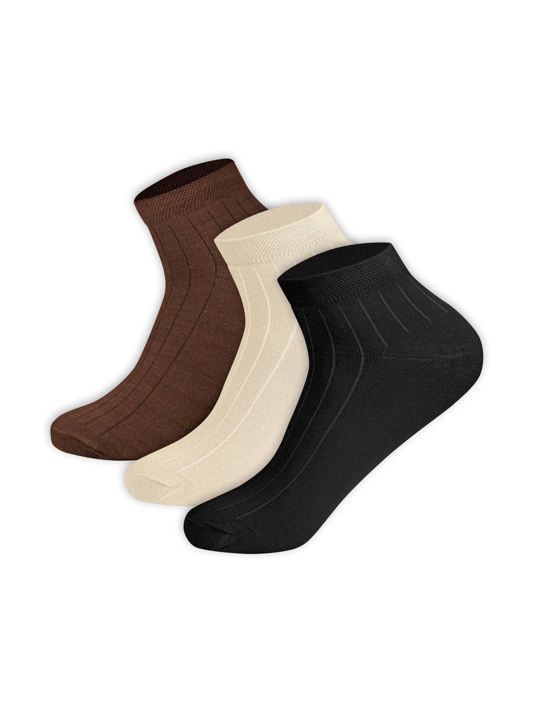 MERCEHIVE Men Pack of 3 Cotton Socks