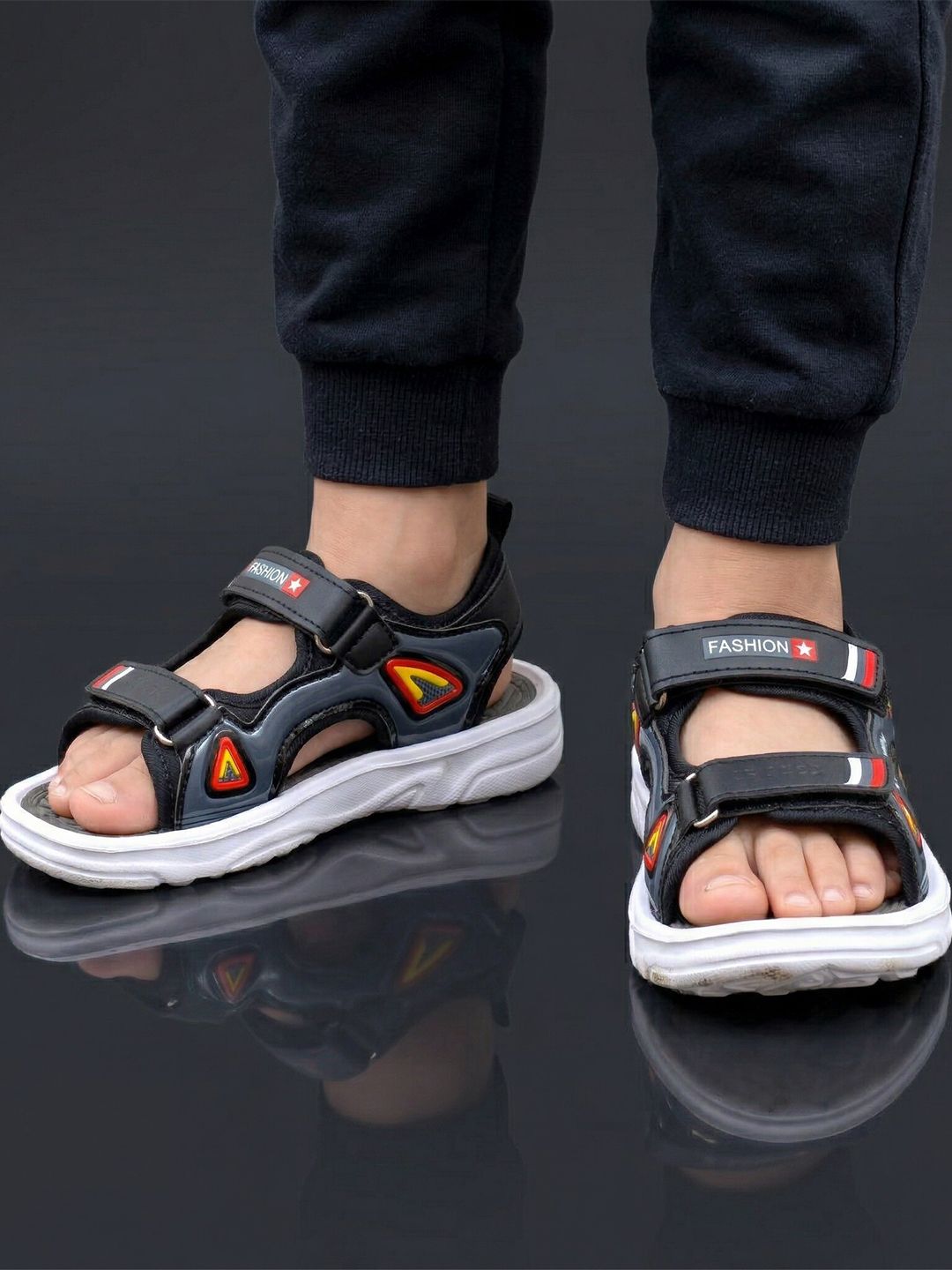 Green Comfort Unisex Kids Comfort Sandals