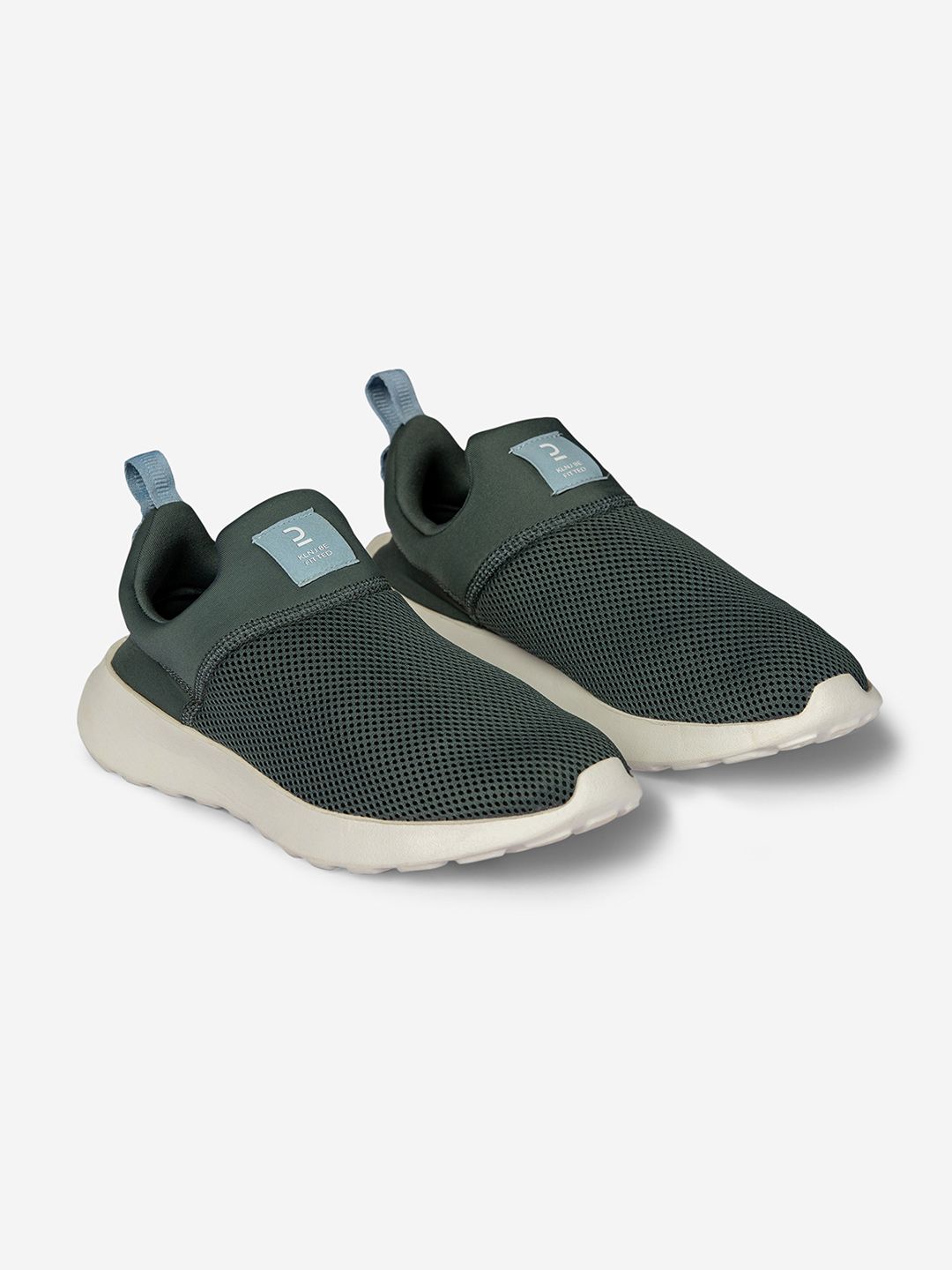 Decathlon Men Green KLNJ Be Fitted Flexible Walking Sneakers