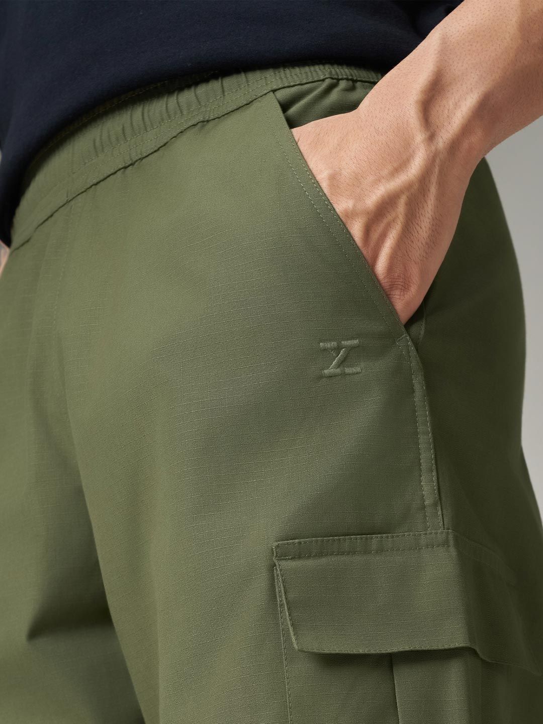 Buy XYXX Men Rove Relaxed Fit Ripstop Cargo Pants - Trousers for