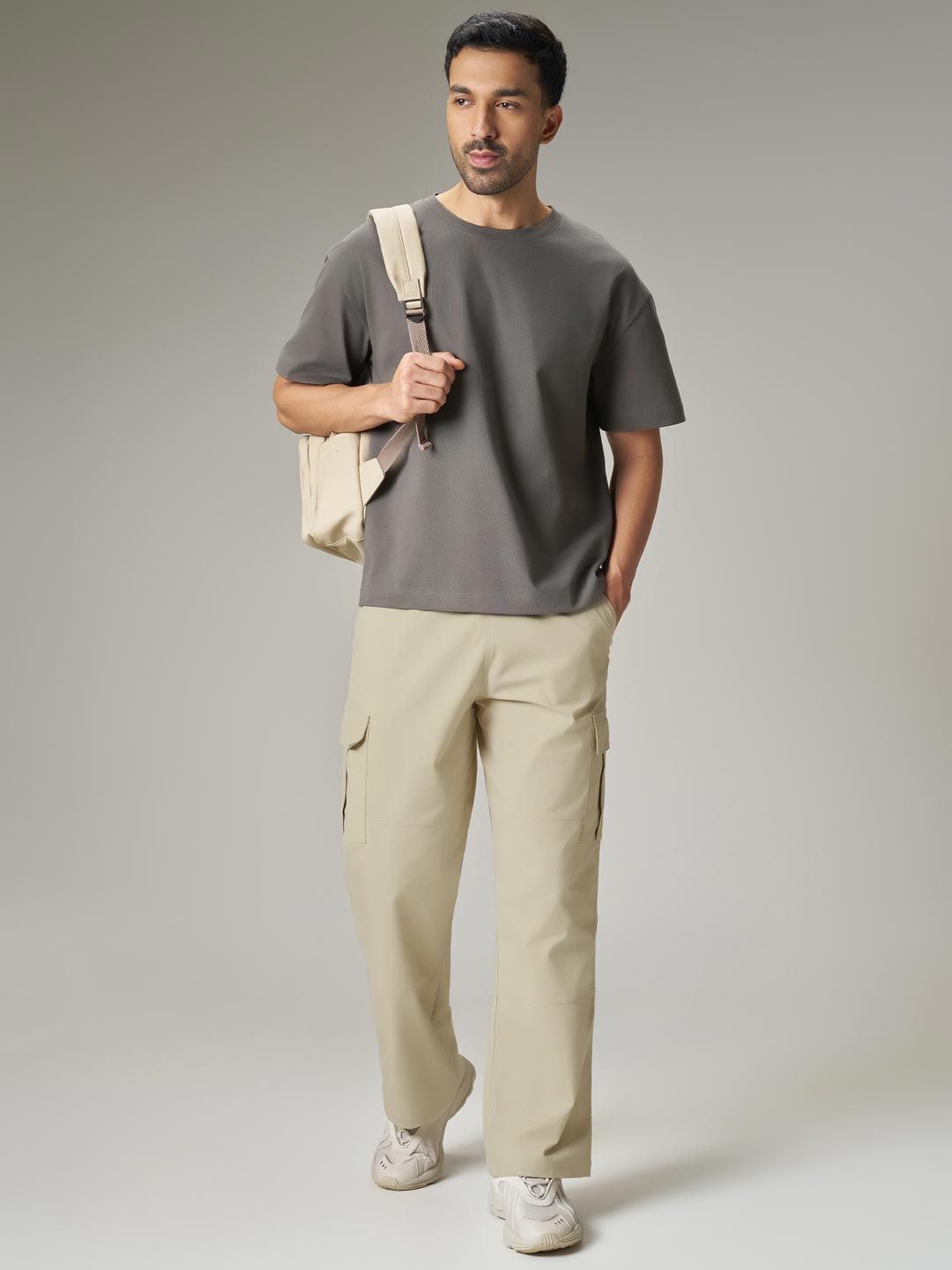 Buy XYXX Men Rove Relaxed Fit Ripstop Cargo Pants - Trousers for