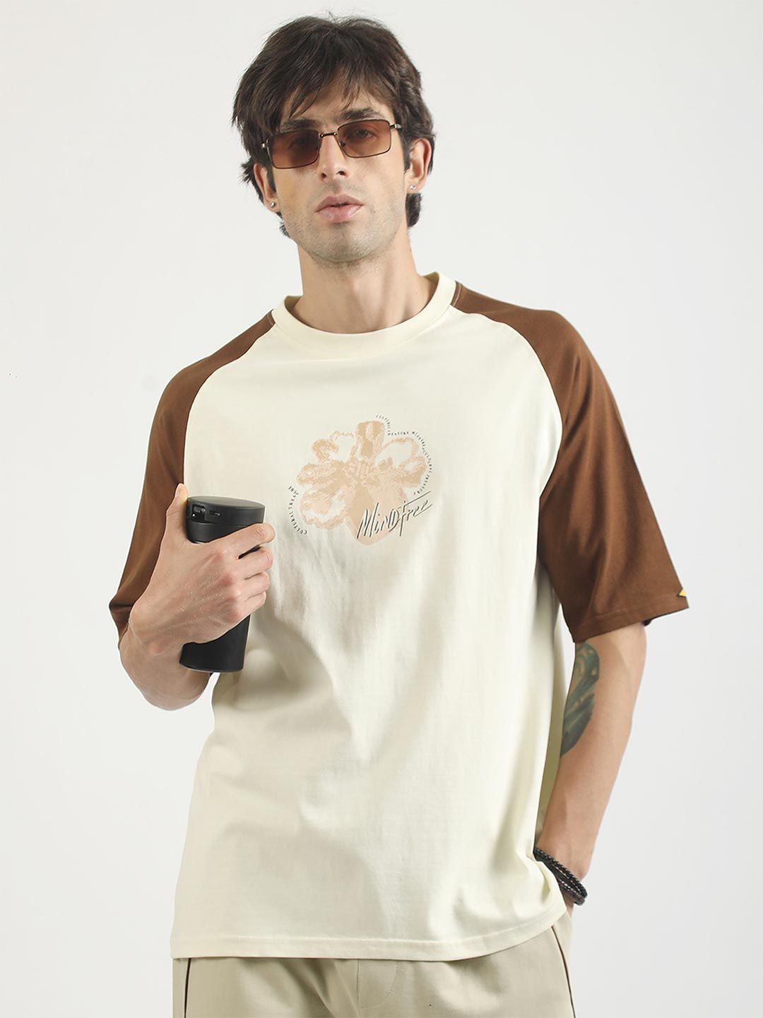 Maniac Men Printed T-shirt