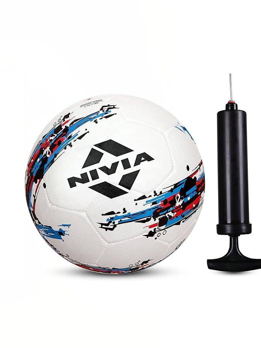 NIVIA Printed Footballs With Pump