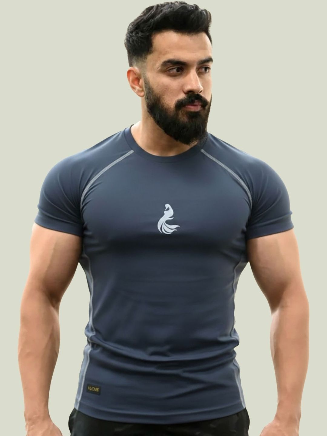 KLOUE Men Compression T-shirt