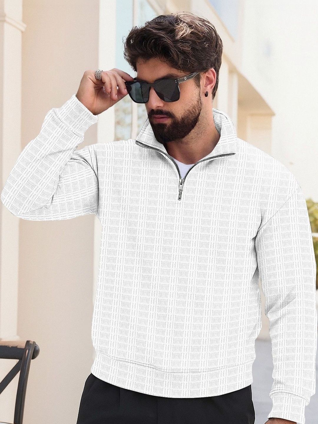 HAPPY KHAJANA Men Polo Collar T-shirt