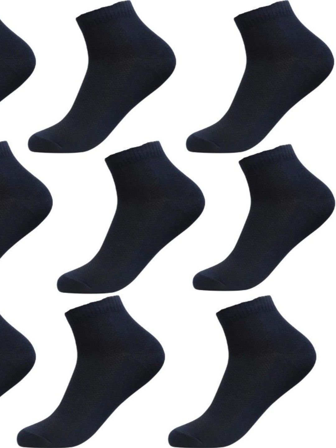 UVLOG Unisex Pack of 9 Cotton Ankle Length Socks