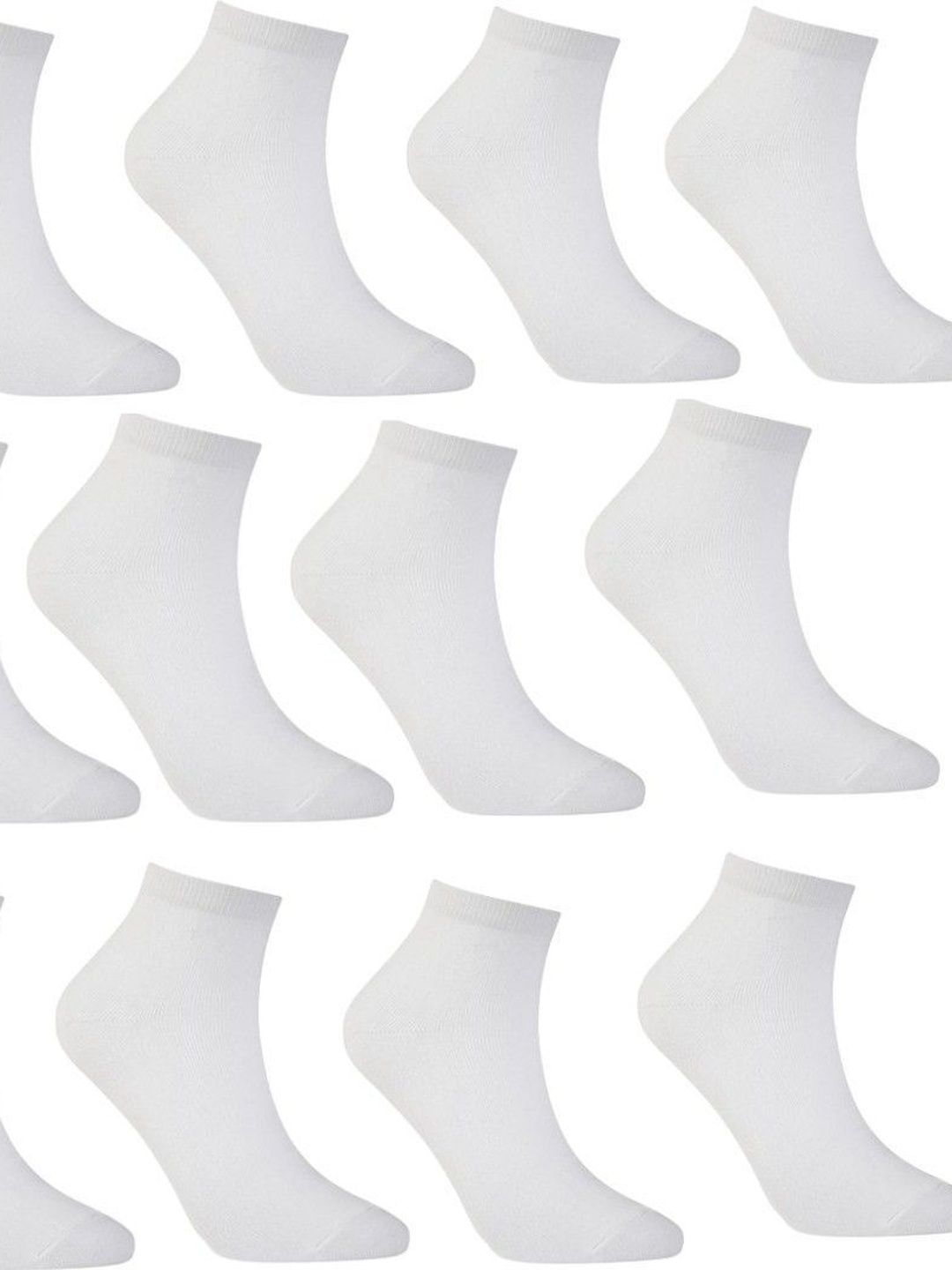 UVLOG Unisex Pack of 10 Cotton Ankle Length Socks