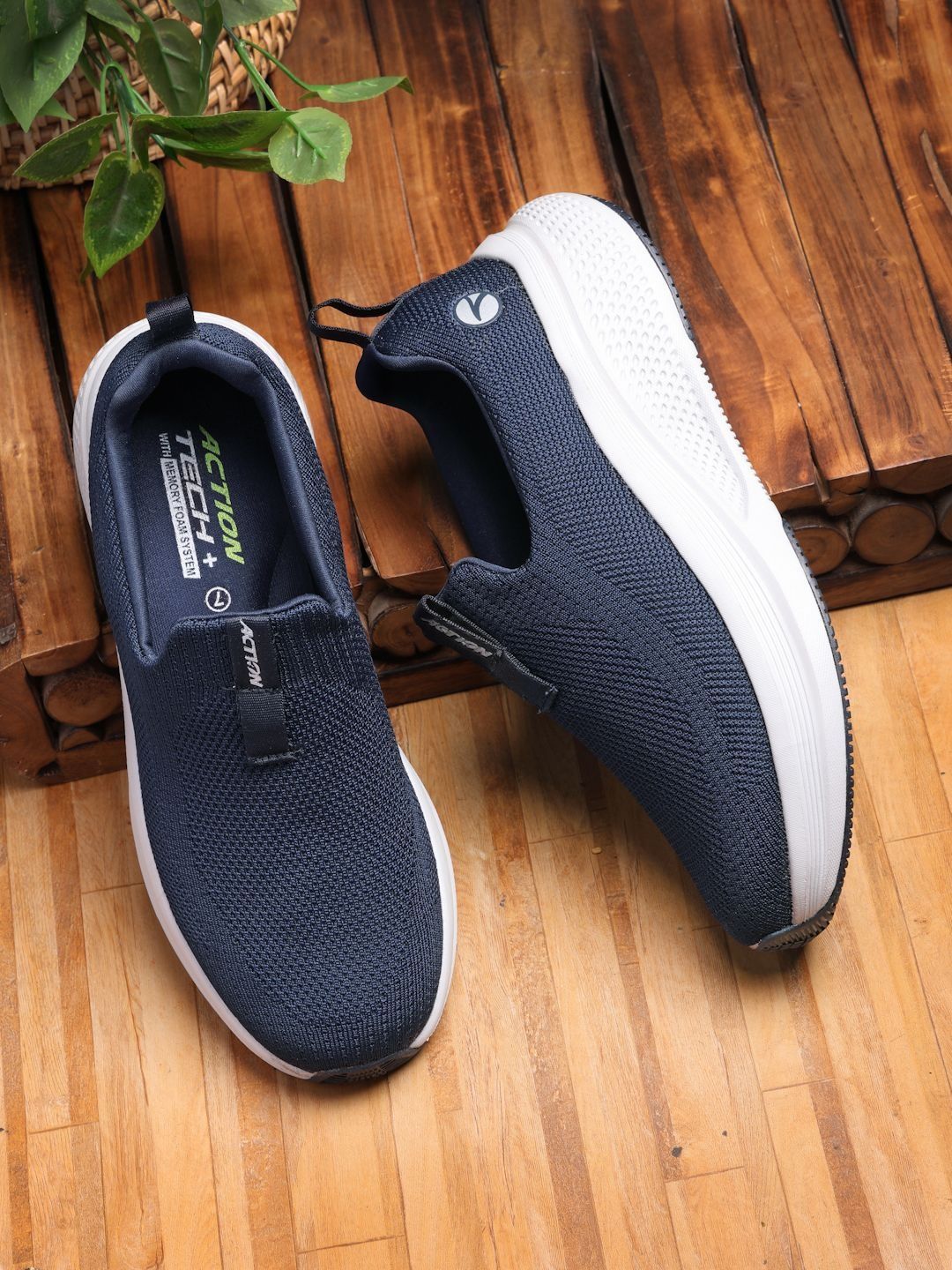 Action Men Mesh Running Non-Marking Shoes