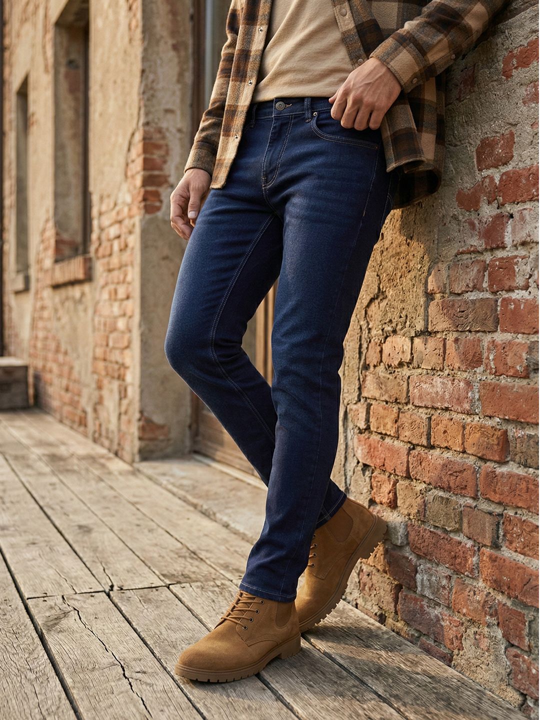 Roadster Men Slim Fit Light Fade Stretchable Jeans