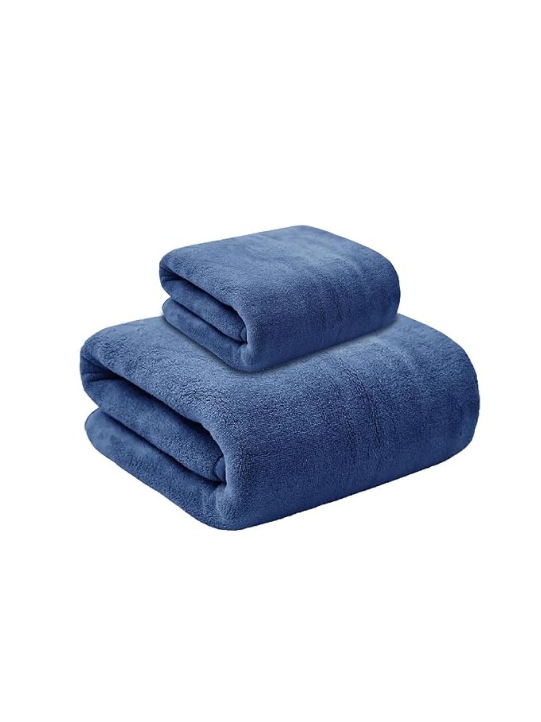 MAXOSHINE Blue 1 350 GSM Bath Towel