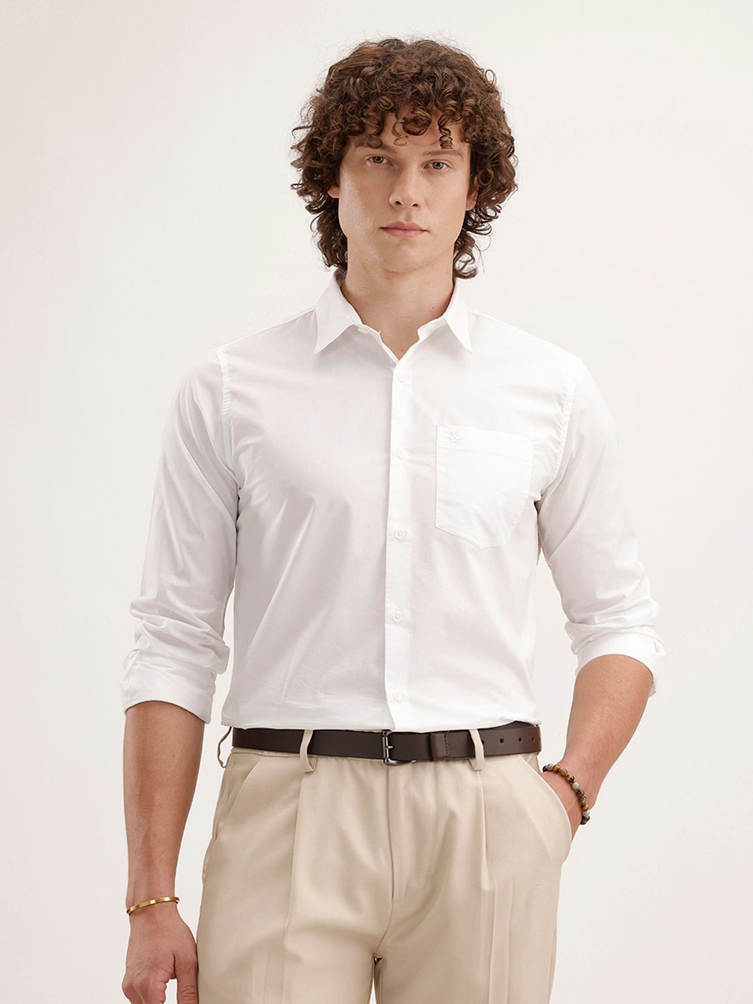 WROGN Slim Fit Casual Shirt