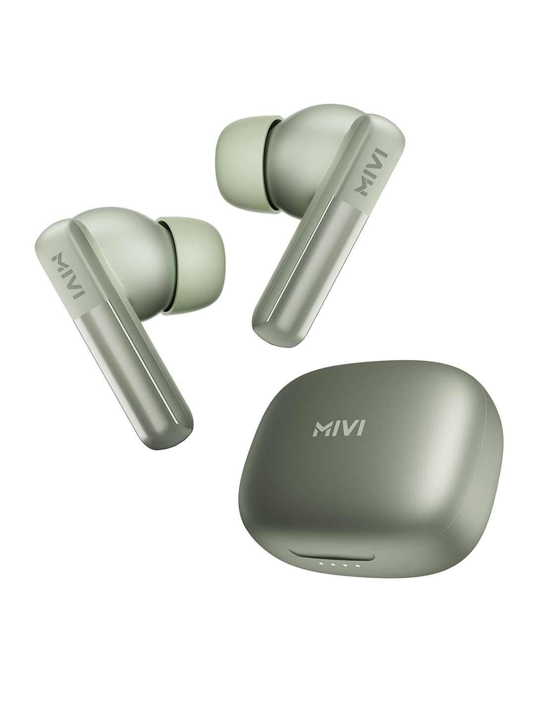 mivi DuoPods Echo TWS Earbuds - Sage Green