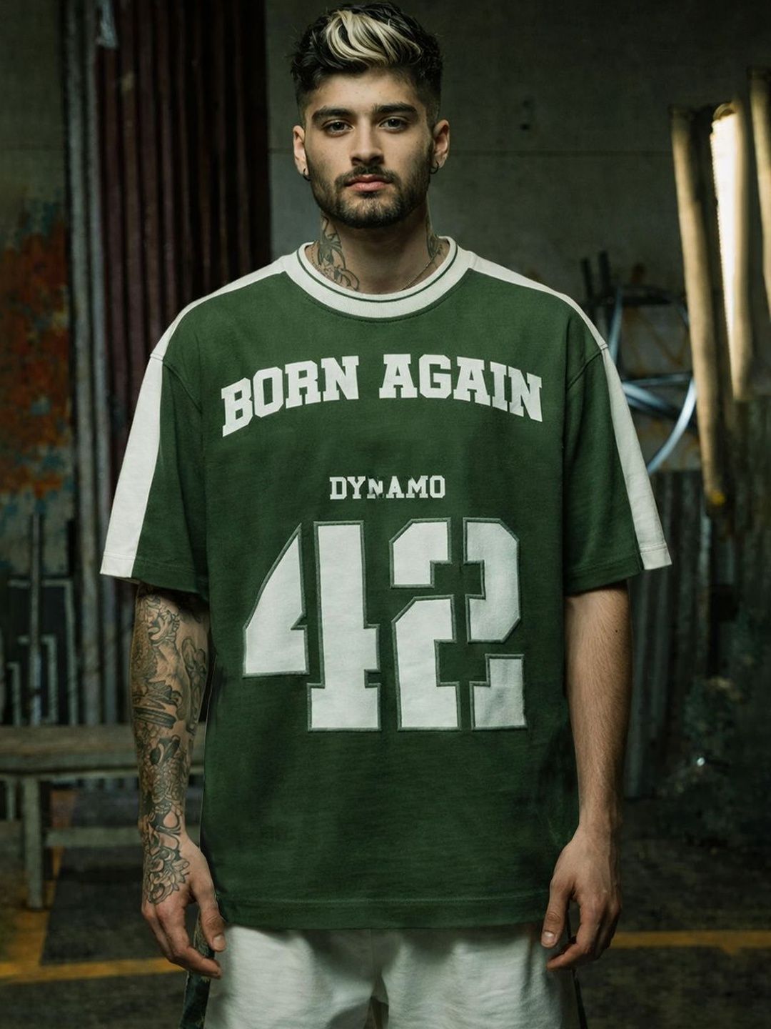 Force Men Cotton Varsity Colourblocked Pockets T-shirt