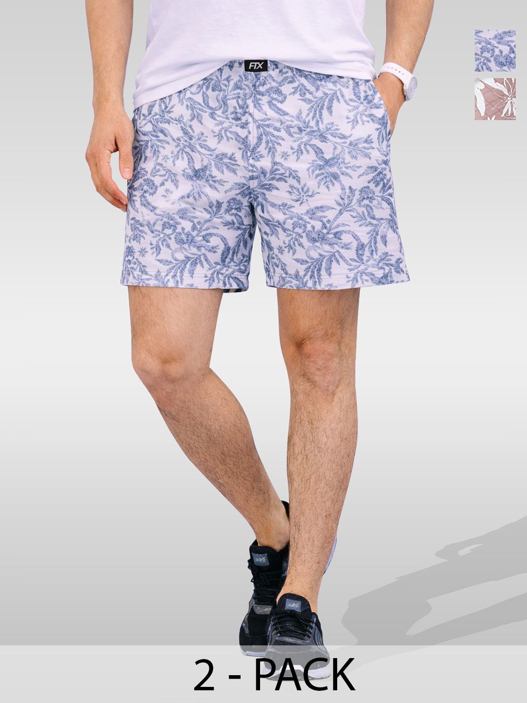FTX Pack Of 2 Printed Boxers
