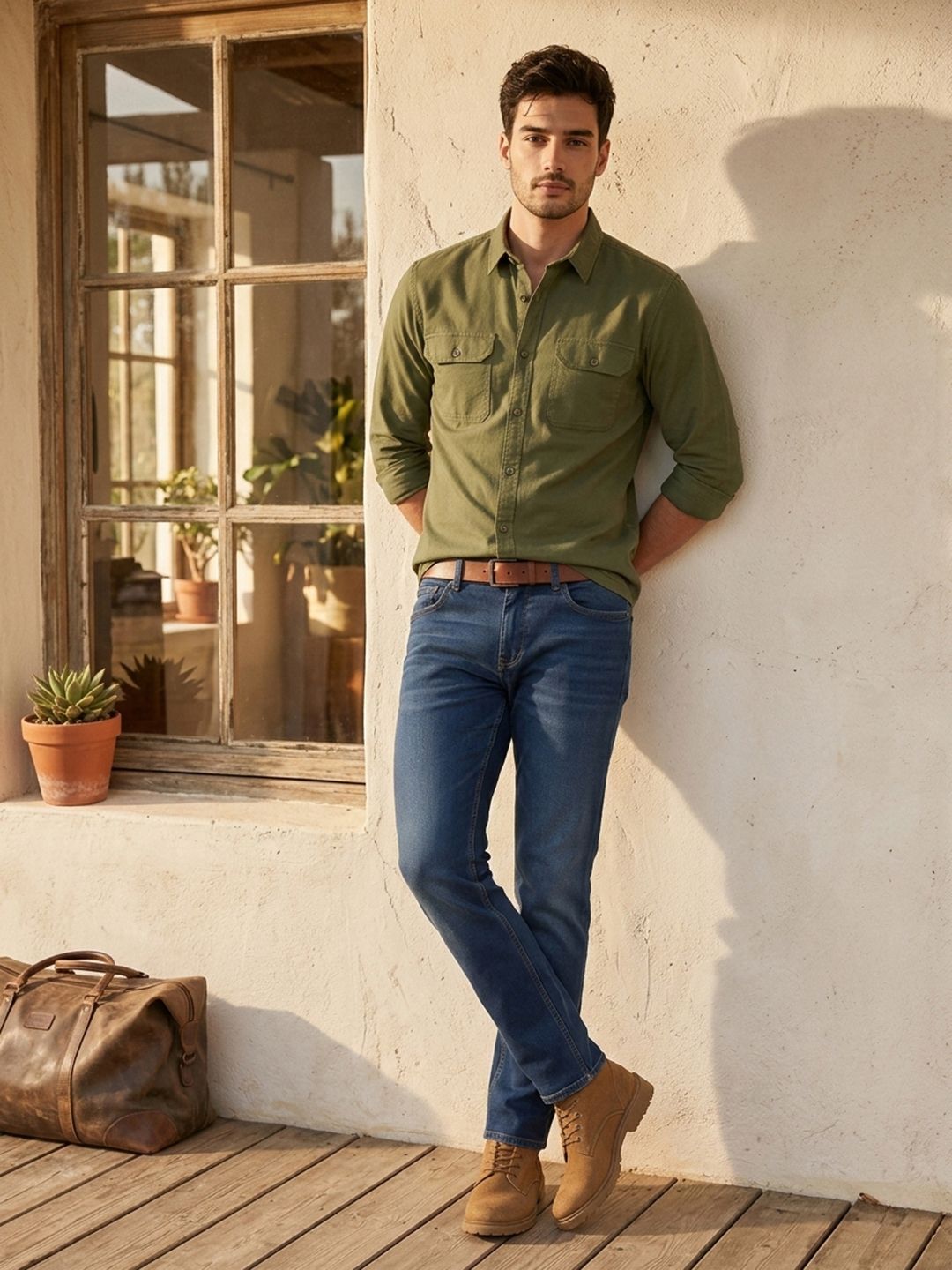 Roadster Men Slim Fit Light Fade Stretchable Jeans