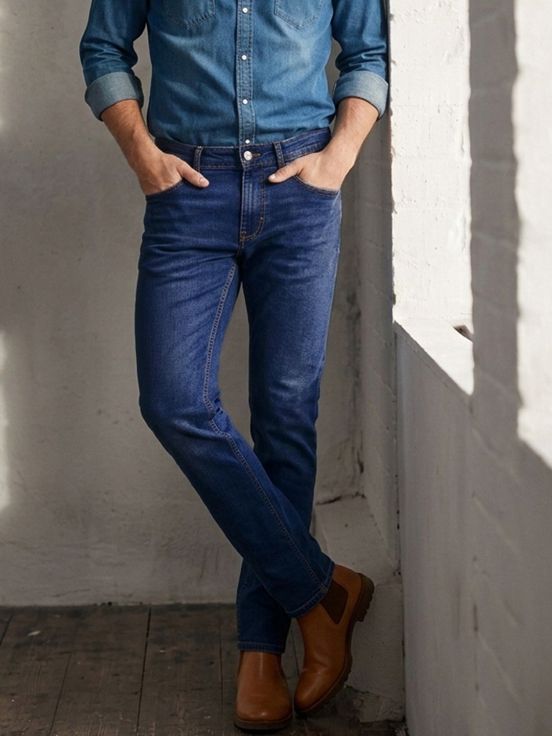 Roadster Men Slim Fit Stretchable Jeans
