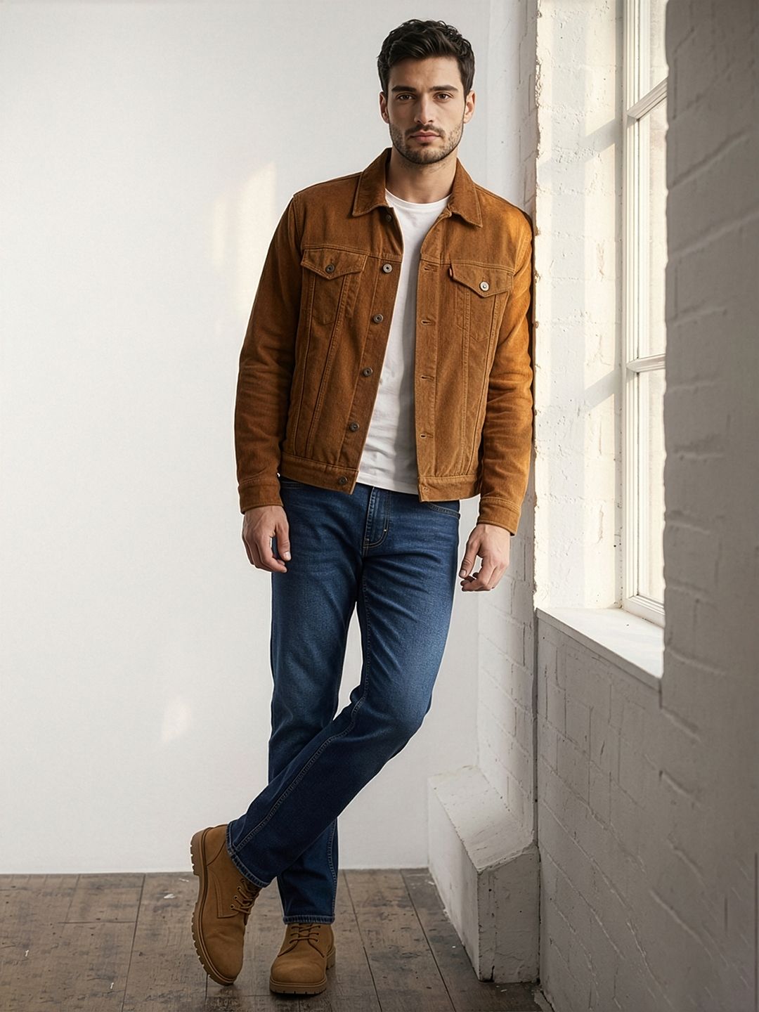 Roadster Men Straight Fit Light Fade Stretchable Jeans