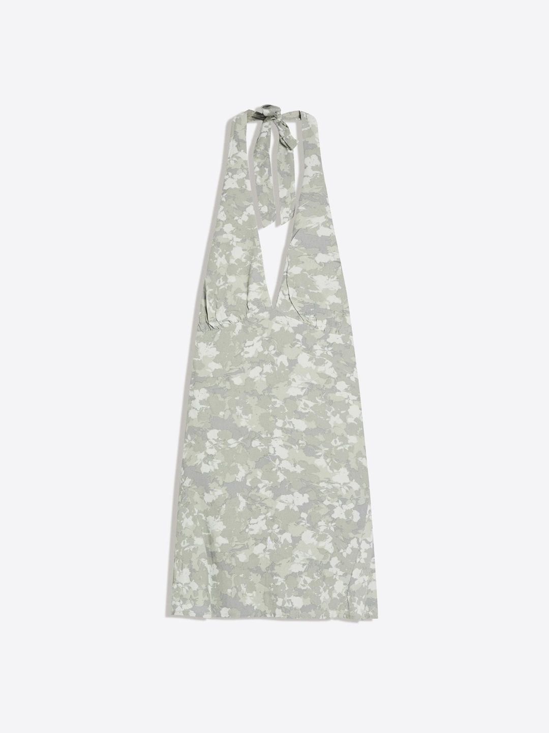 Mini Halter Print Dress