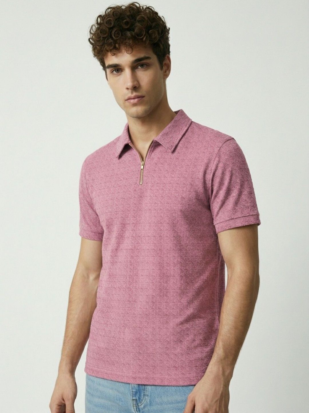 glitchez Men Polo Cotton Blend Men Half Sleeve Casual Regular Fit Tshirts