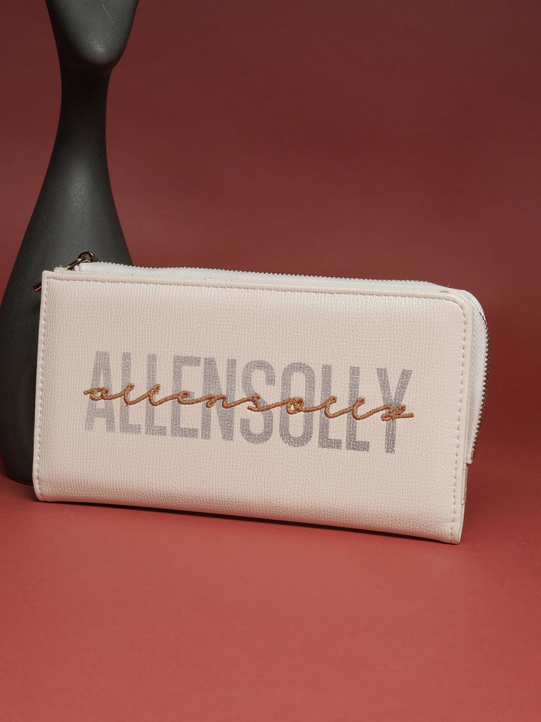 Allen Solly Woman Allen Solly Woman Women Printed Leather Wallets