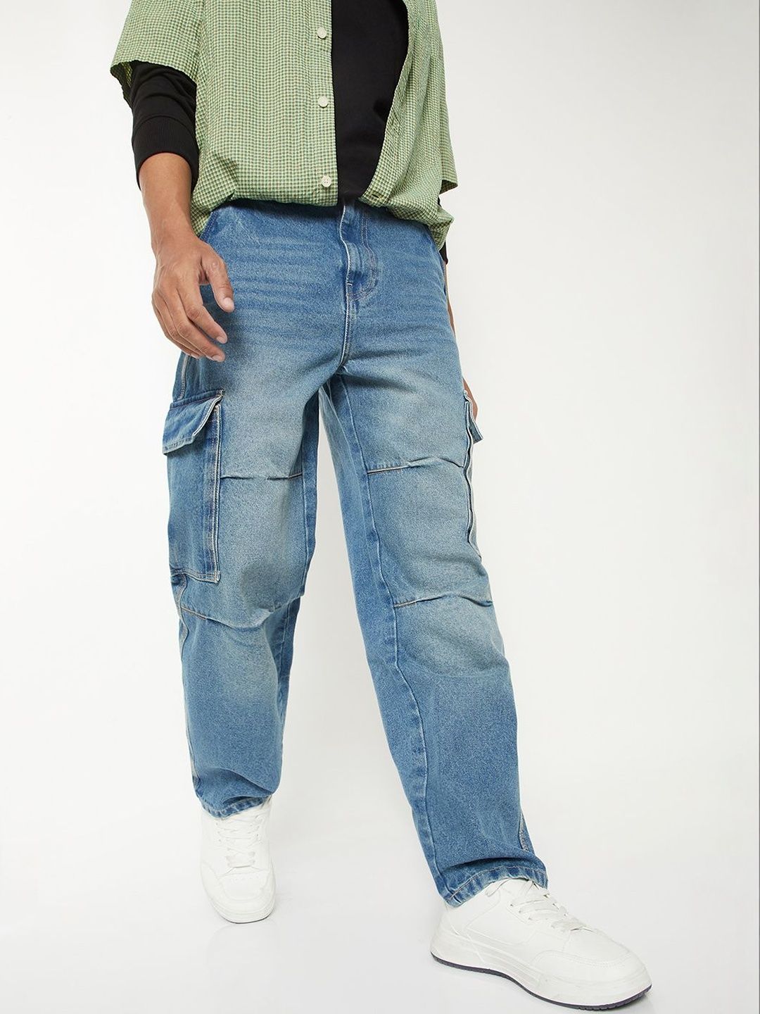 max Men Regular Fit Mid-Rise Stretchable Jeans