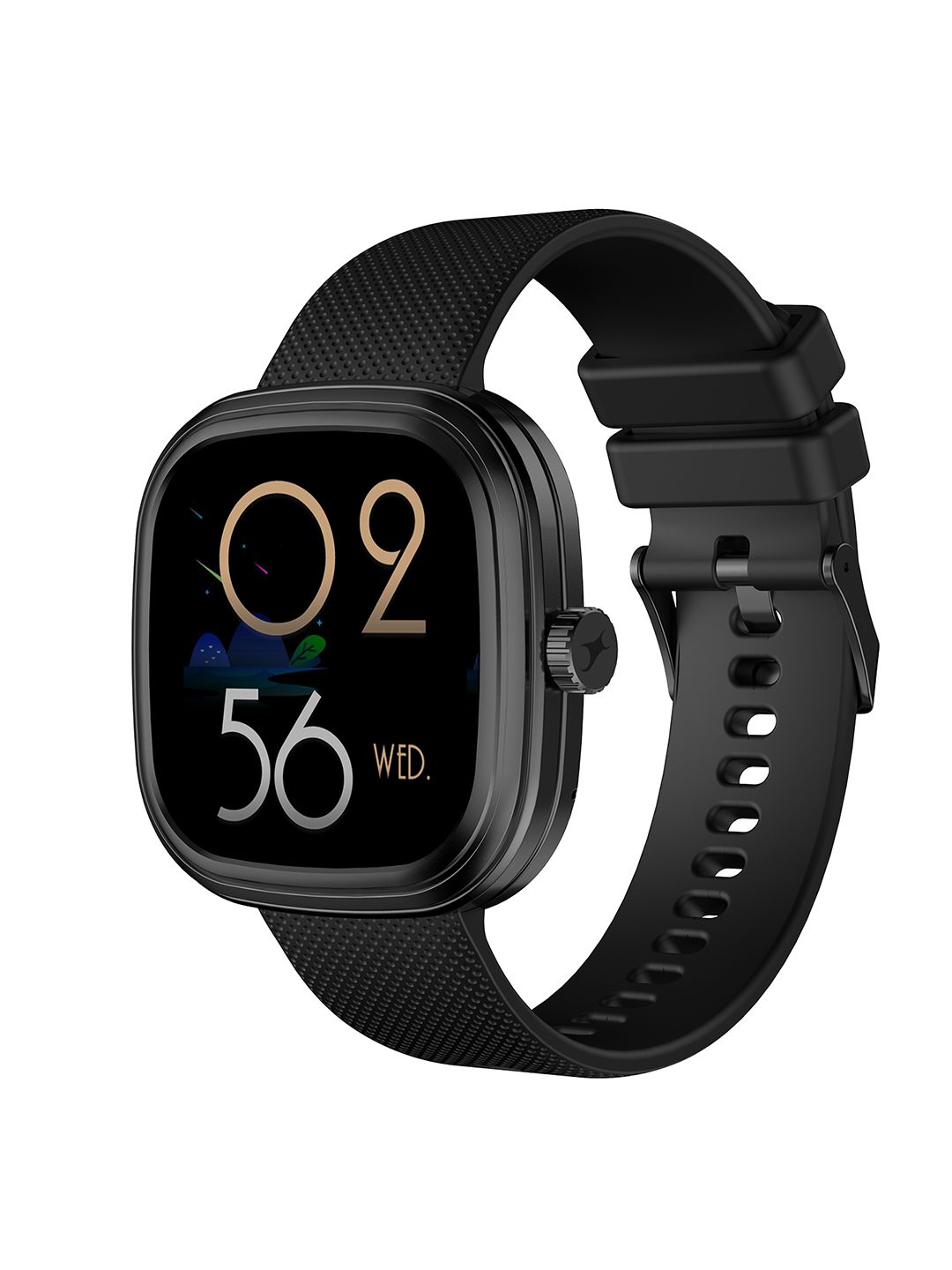 Fastrack Women Ryz 1.72 Super Ultra VU Display Smartwatch - Black