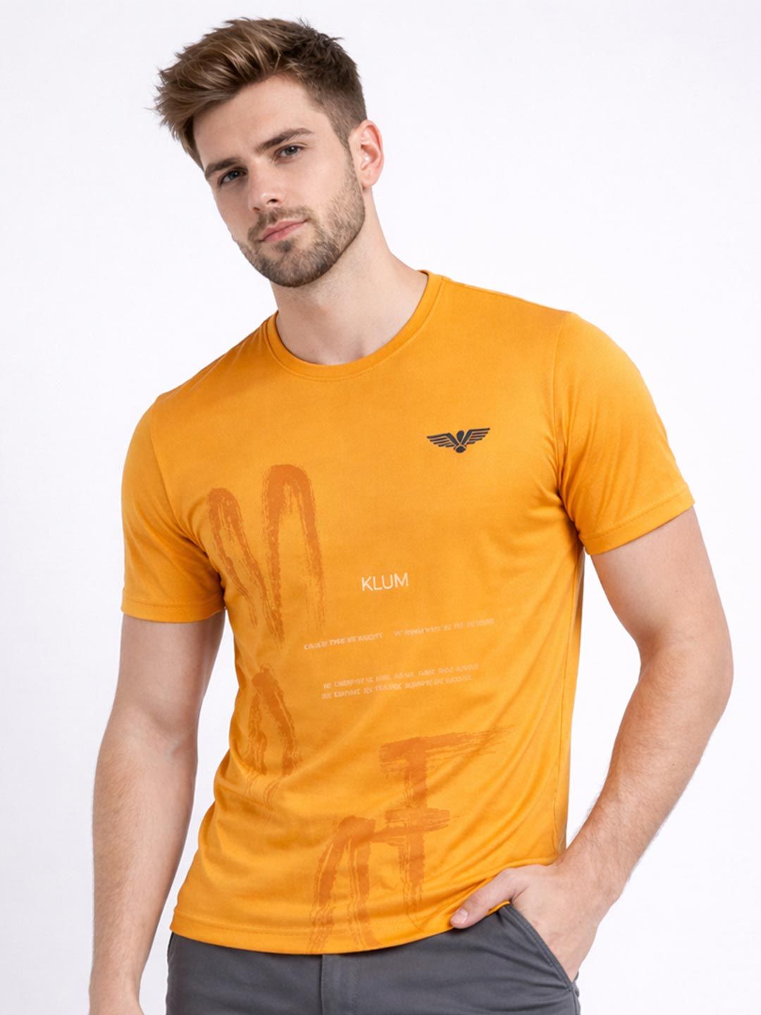Here&Now X Game Begins Men Typography Printed T-shirt
