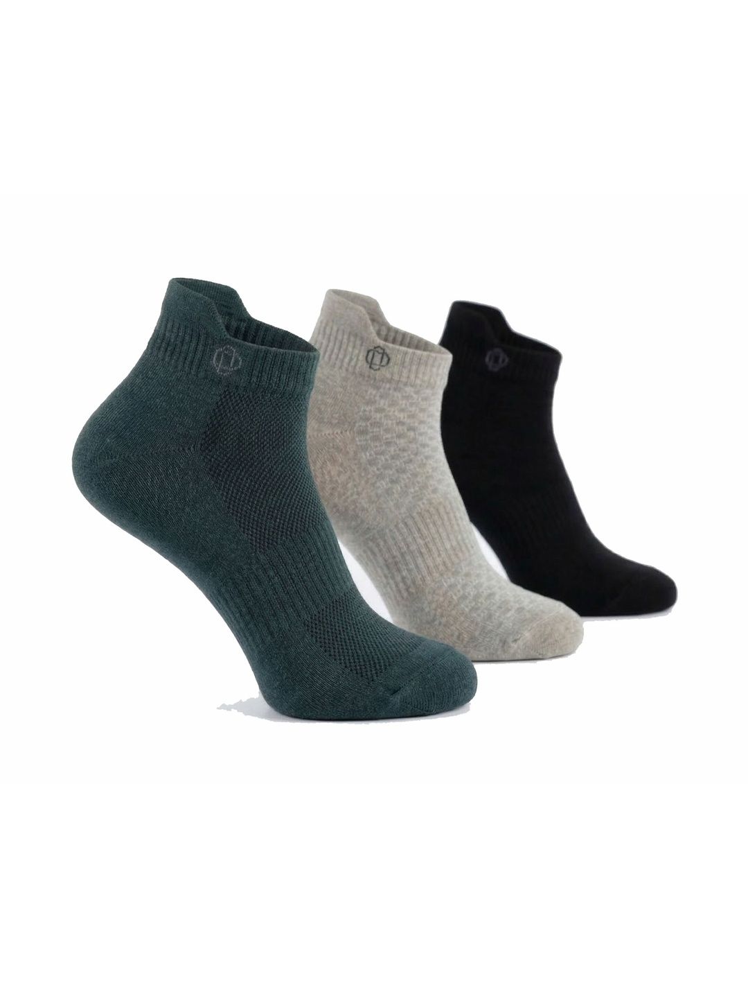 Dollar Men Pack of 3 Cotton Assorted Ankle Length Socks