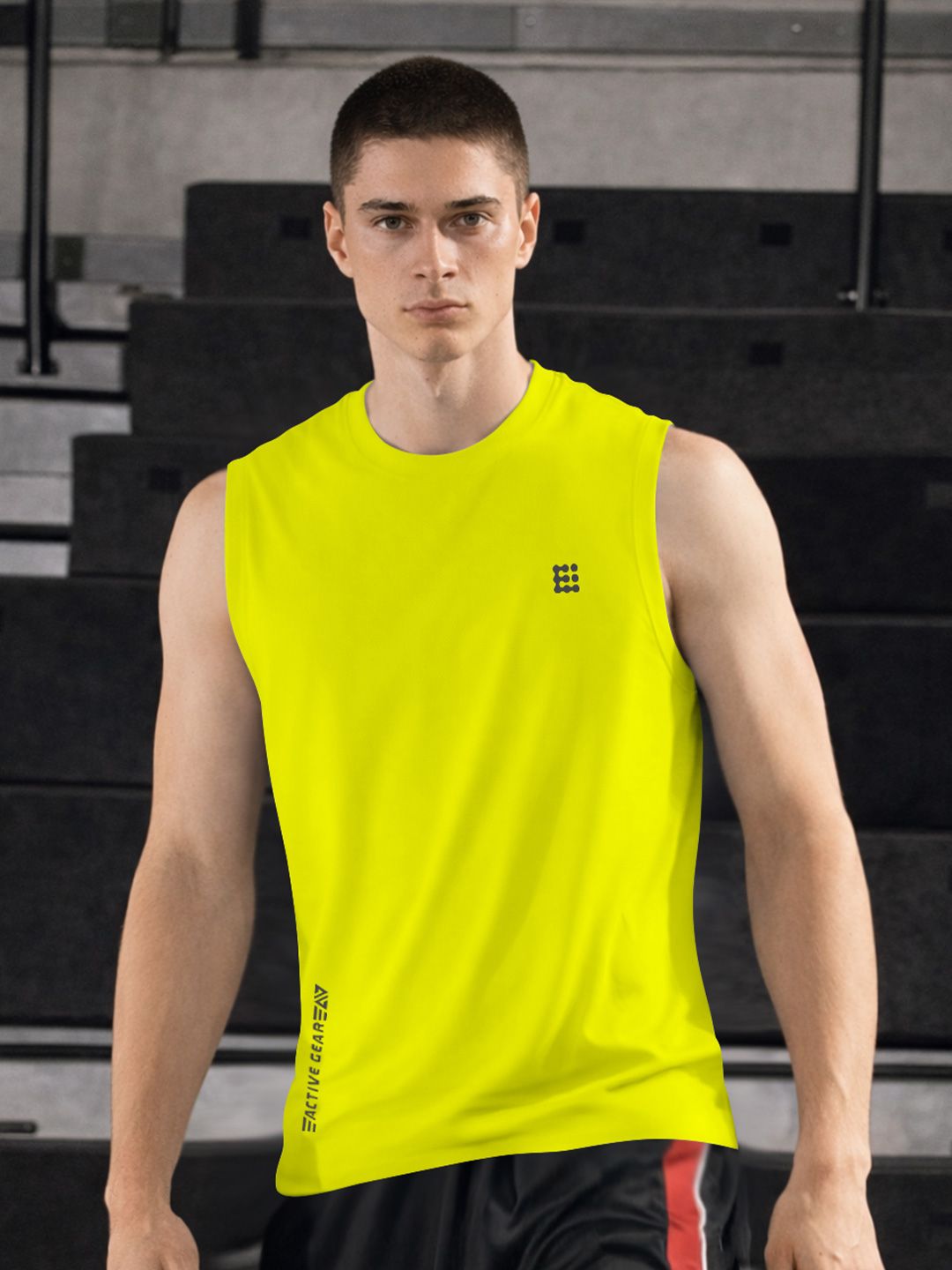ENRIZZ Men Printed Dri-FIT T-shirt