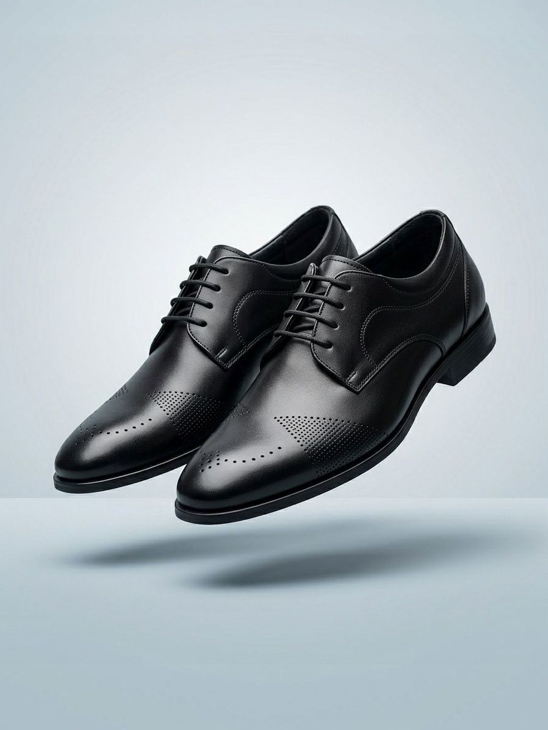 Forssil Men Pointed Toe Lace-Ups Formal Derbys Shoes