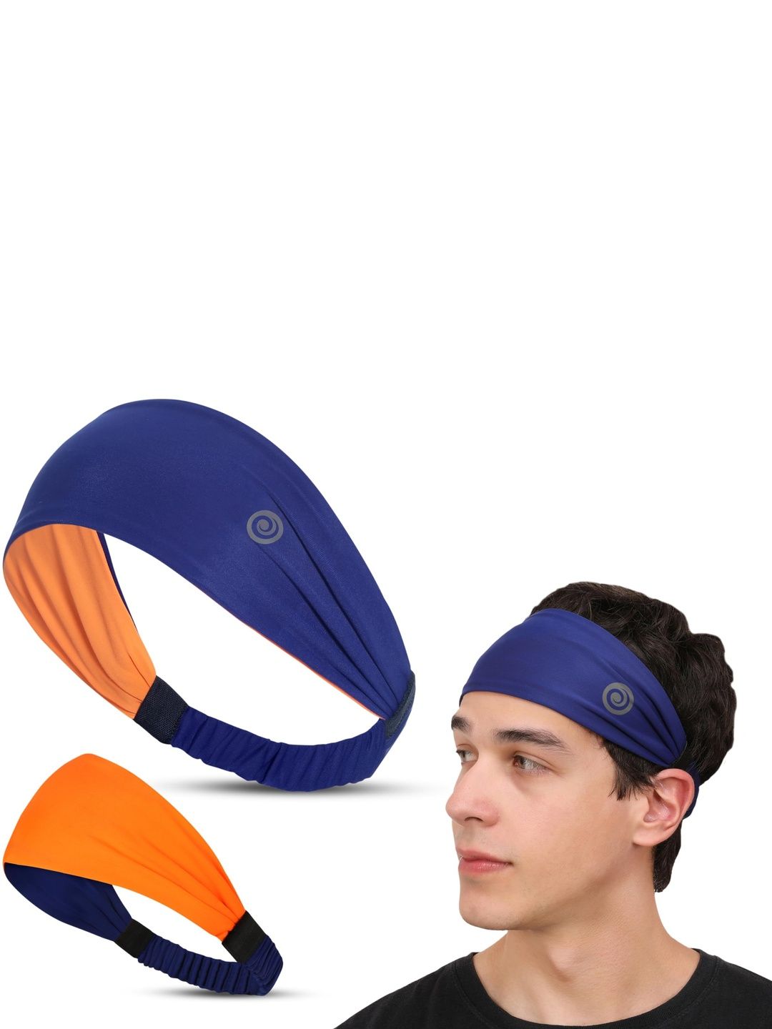 Athmonk Unisex Lycra Multipurpose Reversible Headband