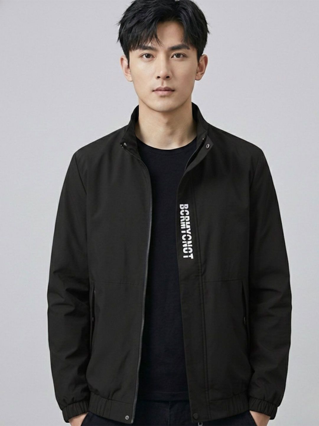 CARABA Men Windcheater Bomber Jacket