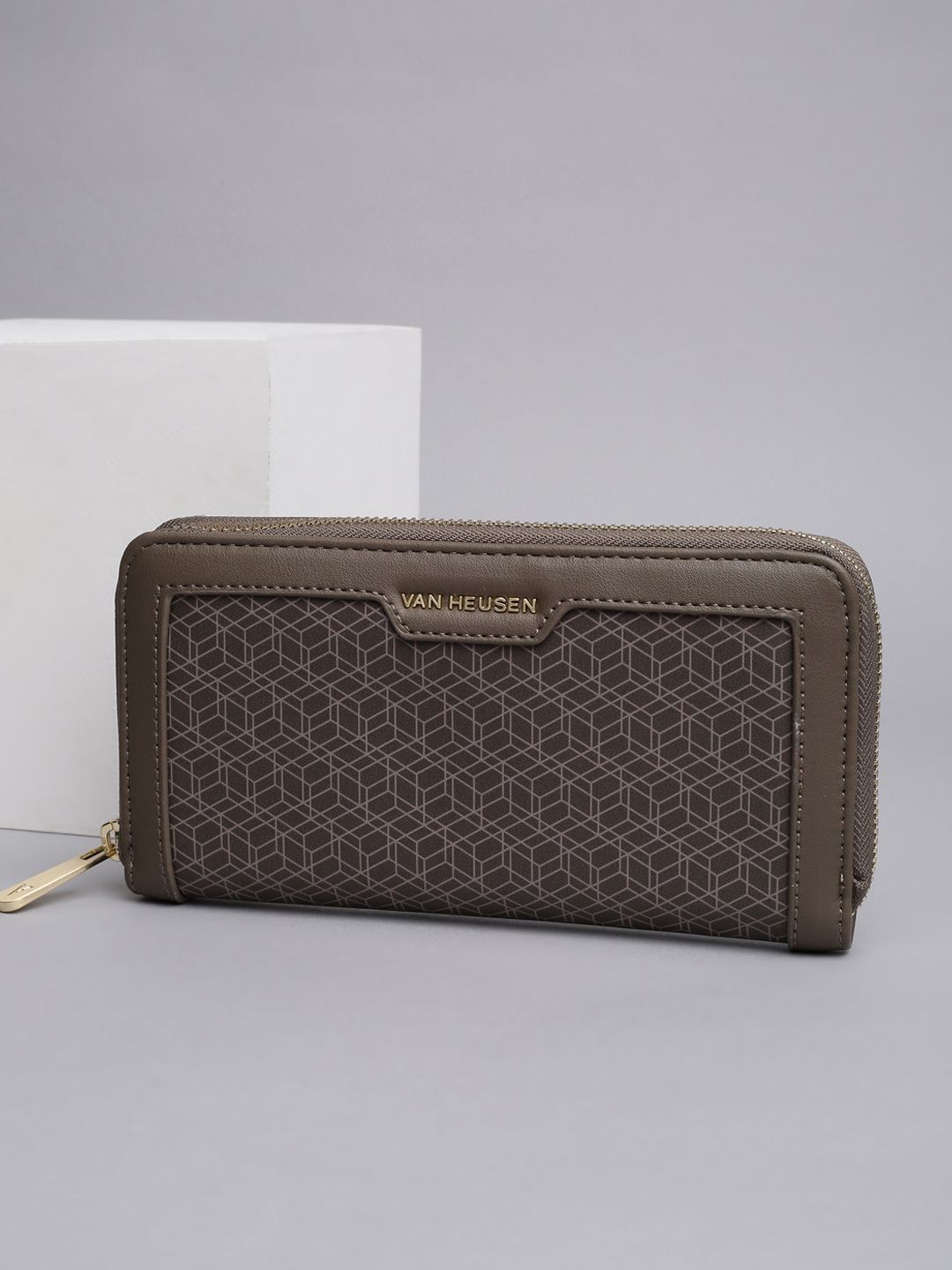 Van Heusen Woman Van Heusen Woman Women Printed Leather Wallets