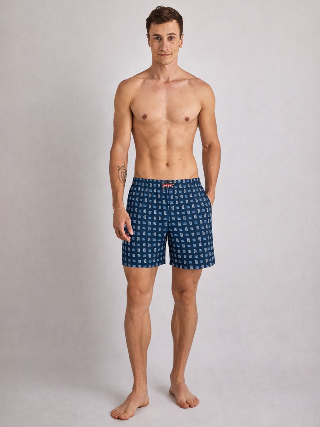 Pepe Jeans Men Printed Cotton Boxers