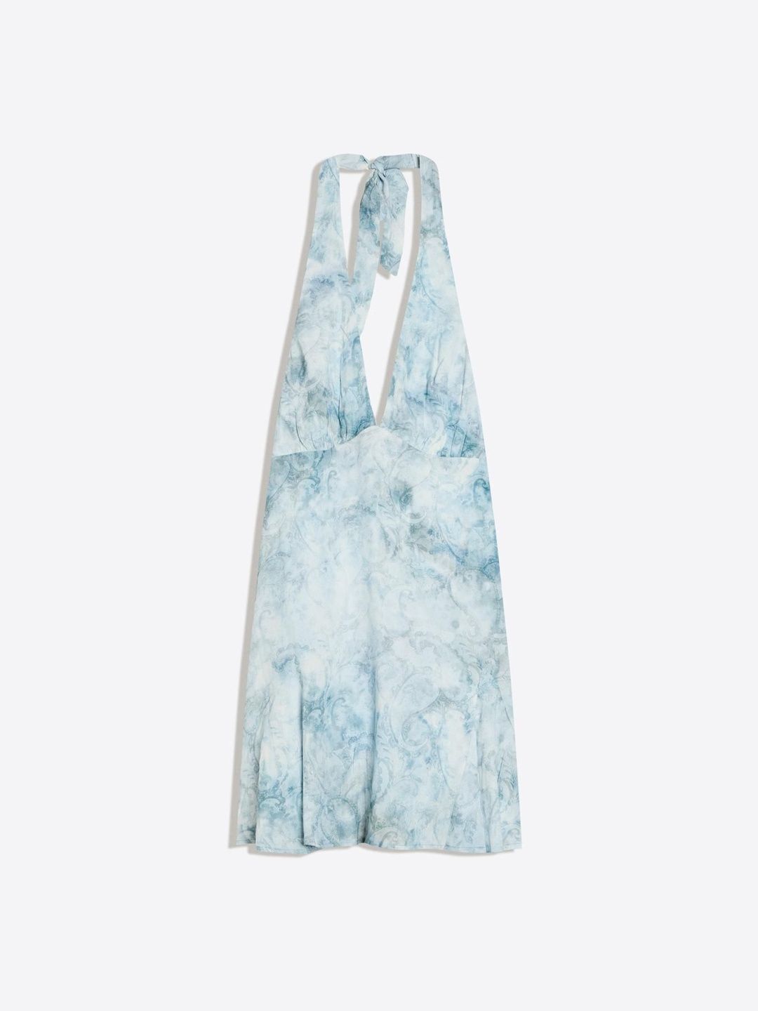 Mini Halter Print Dress