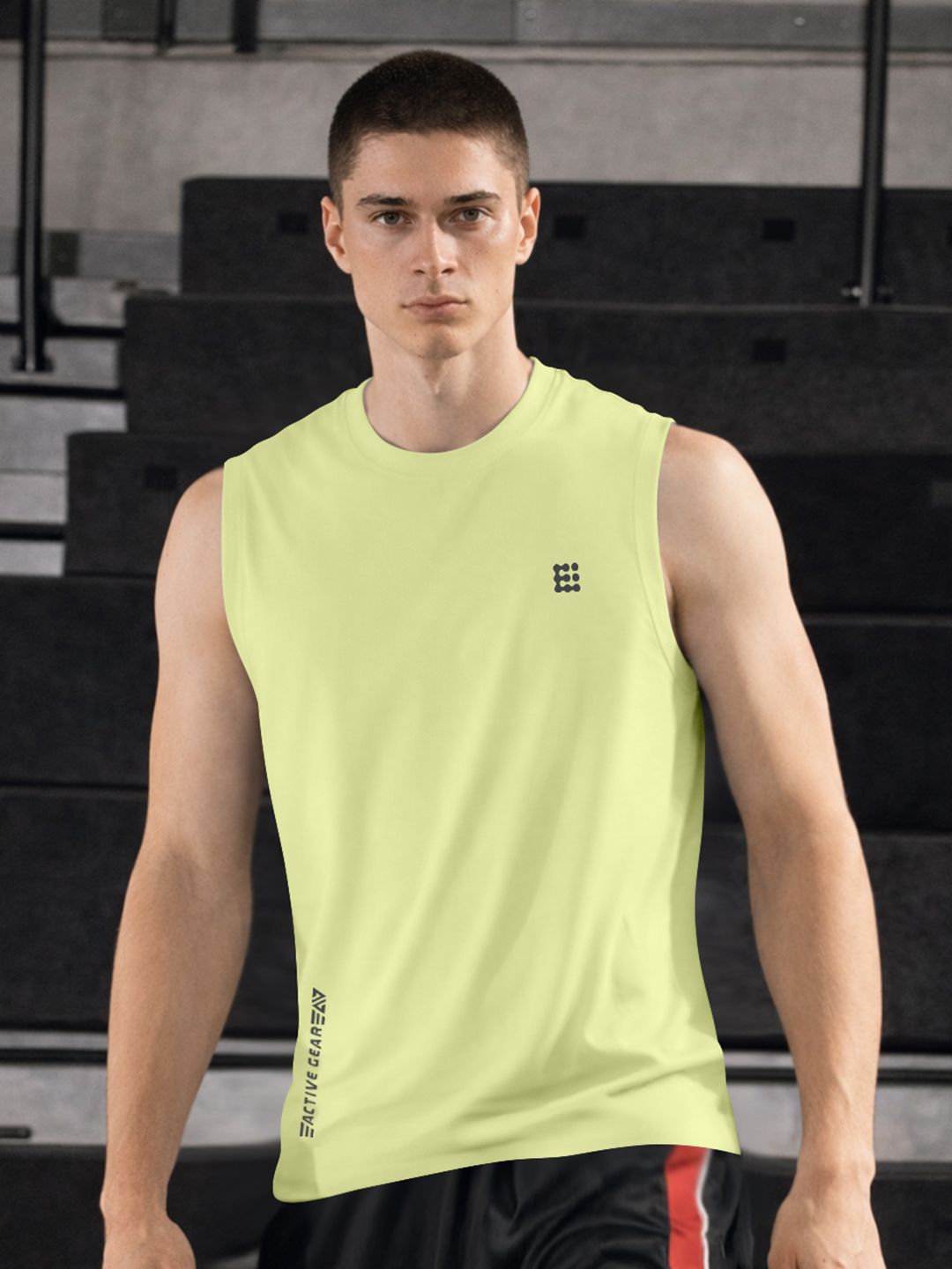ENRIZZ Men Printed Dri-FIT T-shirt
